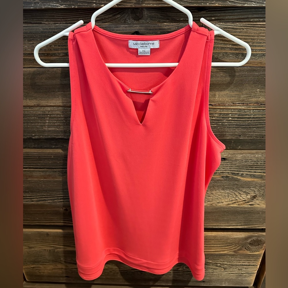 Liz Claiborne PXL sleeveless top